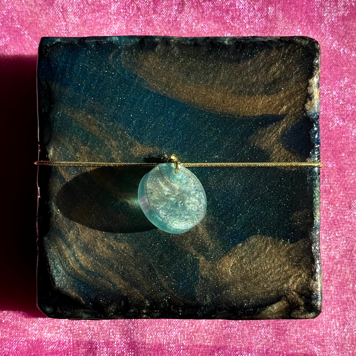 Hand Painted Coasters made from natural slate SC-2025-001